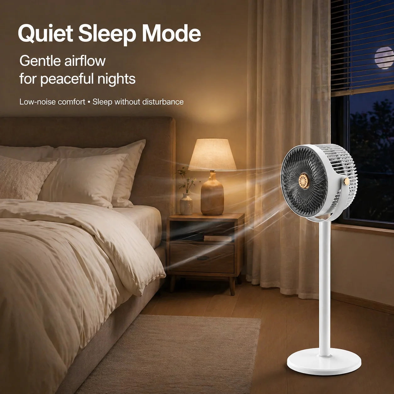 Ventilateur 3-en-1 Silencieux